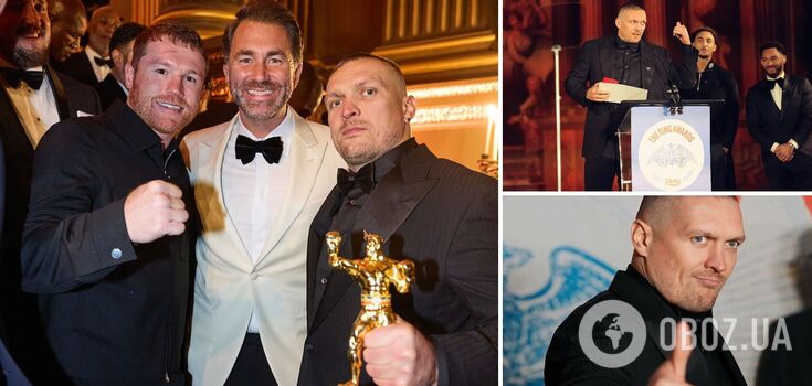 "This is my message." After winning the boxer of the year, Usyk made a frank confession on Instagram