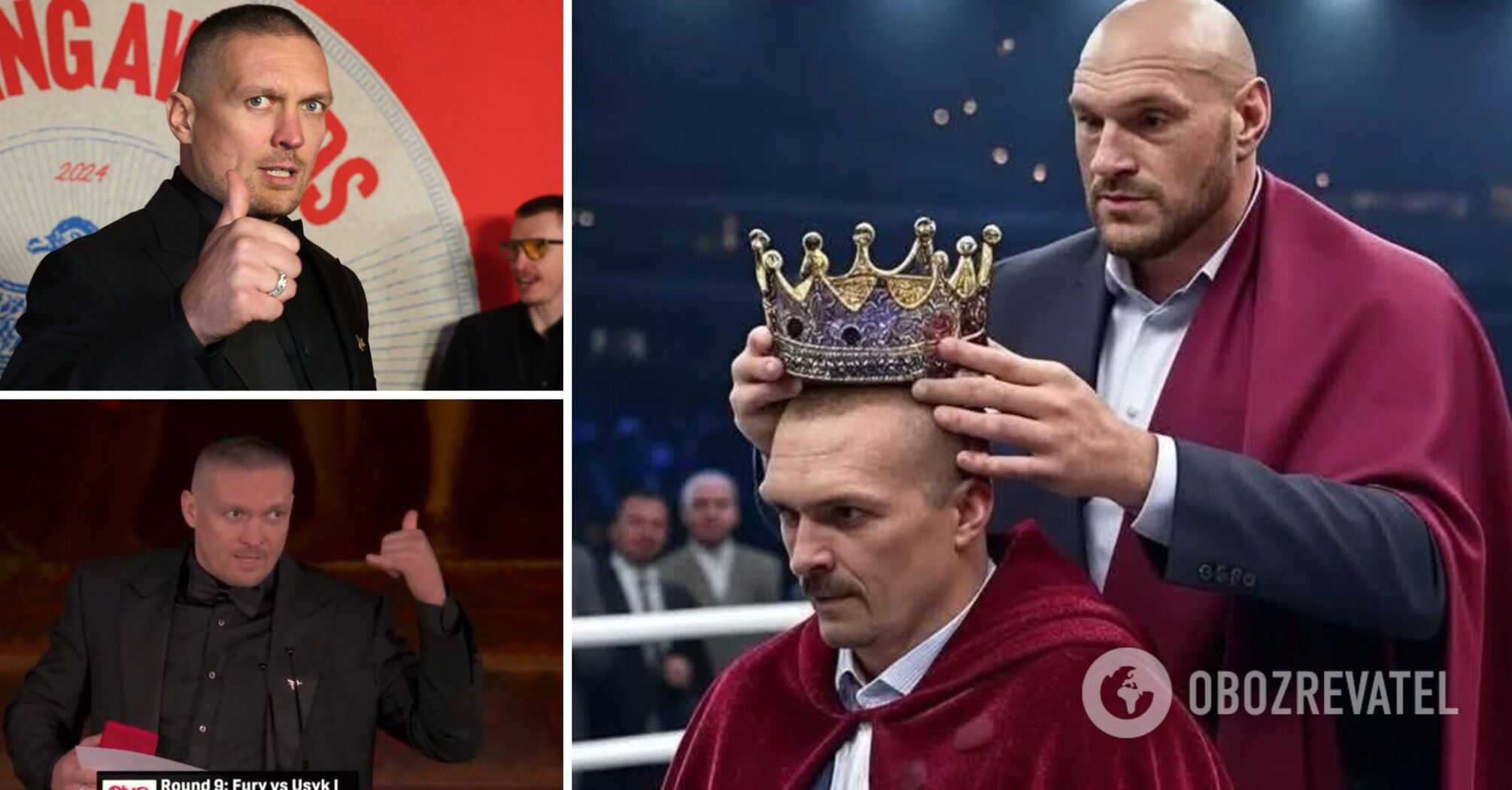 The event of the year and the best boxer! Usyk made a splash in London, winning three awards. Video