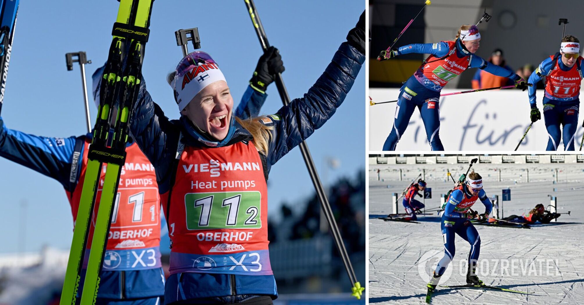 For the first time in history! The Biathlon World Cup race ended with a ...
