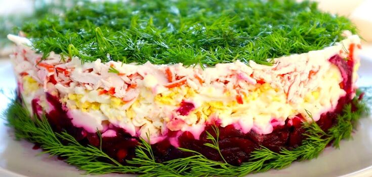 Recipe of the dish