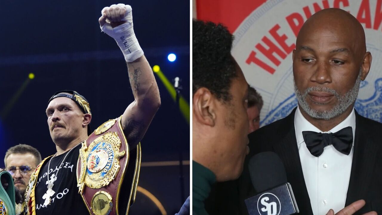 Legenda boksu Lennox Lewis wypowiedział się przeciwko Usykowi