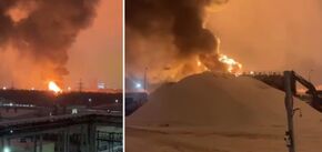 Russia has suffered one of the most massive drone attacks: explosions have been heard in Engels, Kazan, Saratov, and there have been hits on oil depots and factories. Photos and videos