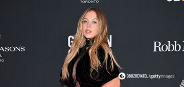 Sydney Sweeney ma na sobie sukienkę, która będzie hitem zimy i wiosny 2025 roku. Zdjęcie