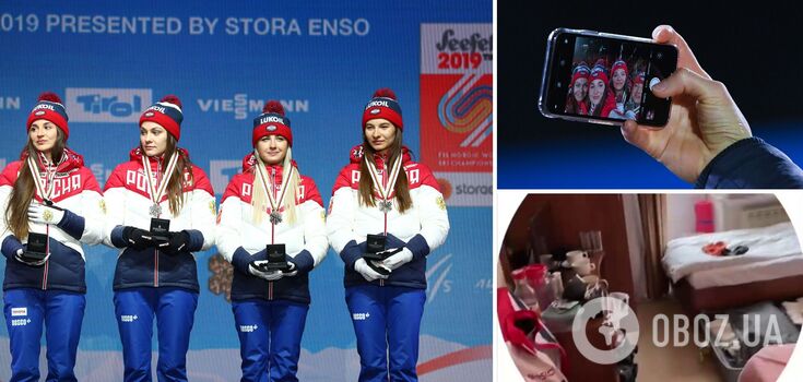 "Tough, just tough". The Olympic medalist showed how the Russian national team lives. She was immediately "hit in the head" and forced to delete the video. The video remained online
