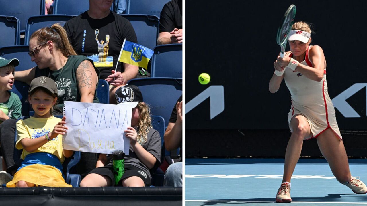 Ukrainian tennis player wins Australian Open match with a score of 12:1