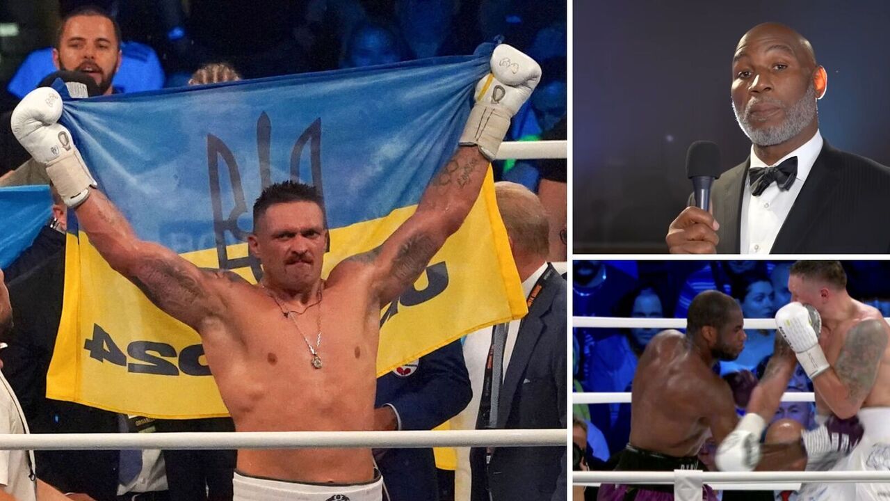 "Też bym to zrobił": legenda boksu Lennox Lewis ocenia skandal wokół Usyka