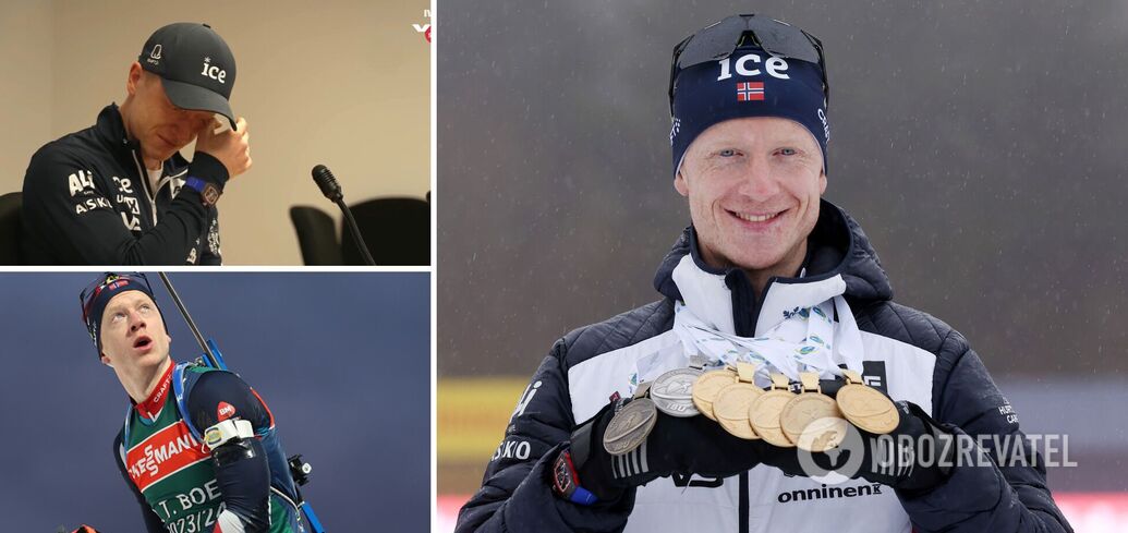 Five-time World Biathlon Cup winner suddenly announces retirement, bursting into tears. Photo