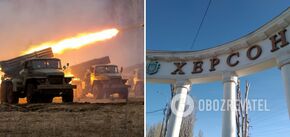 Okupanci atakują minibus w Chersoniu, trzy osoby są ranne. Zdjęcie.