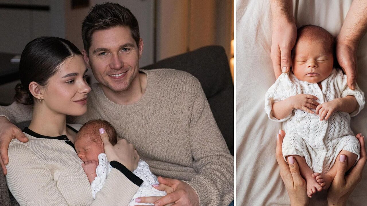 "He looks like his mom!" Volodymyr Ostapchuk and Kateryna Poltavska shared a photo of their son, who is not even a month old