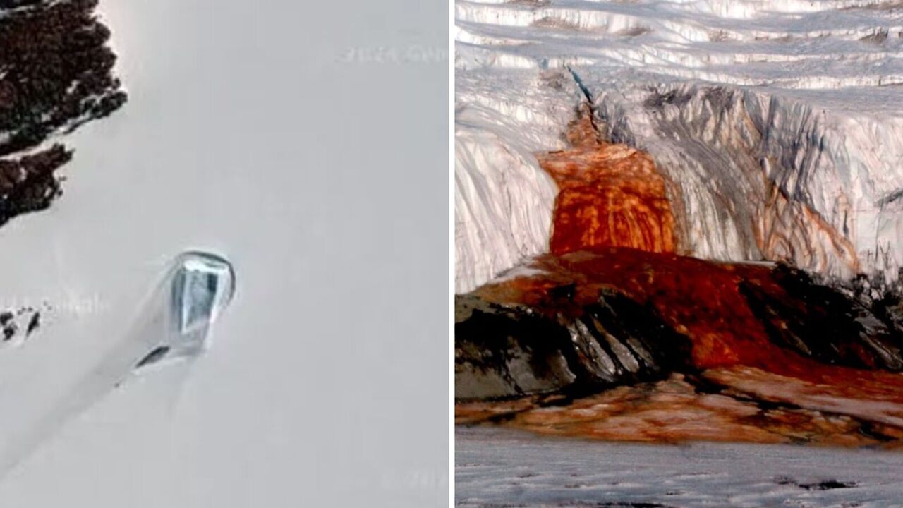 From creepy doors to "blood-filled" waterfalls: top 4 most mysterious discoveries in icy Antarctica