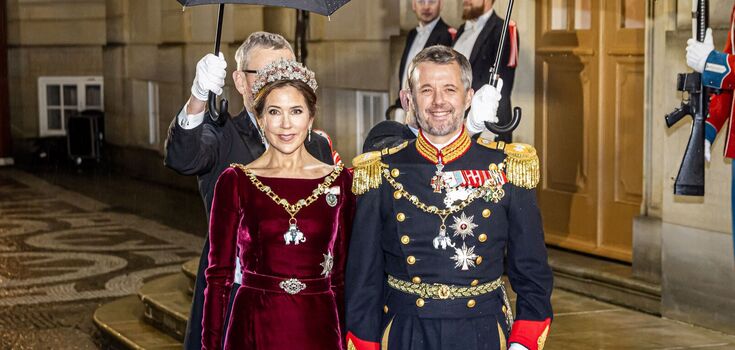 Like a scene from a fairy tale. King Frederik and Queen Mary of Denmark hosted their first New Year's Eve dinner for the whole family