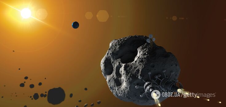 A huge asteroid is approaching Earth: how long the celestial object is. Map