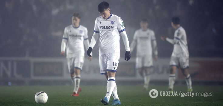 In the Netherlands, a record-breaking football player almost lost an eye during a match. Video