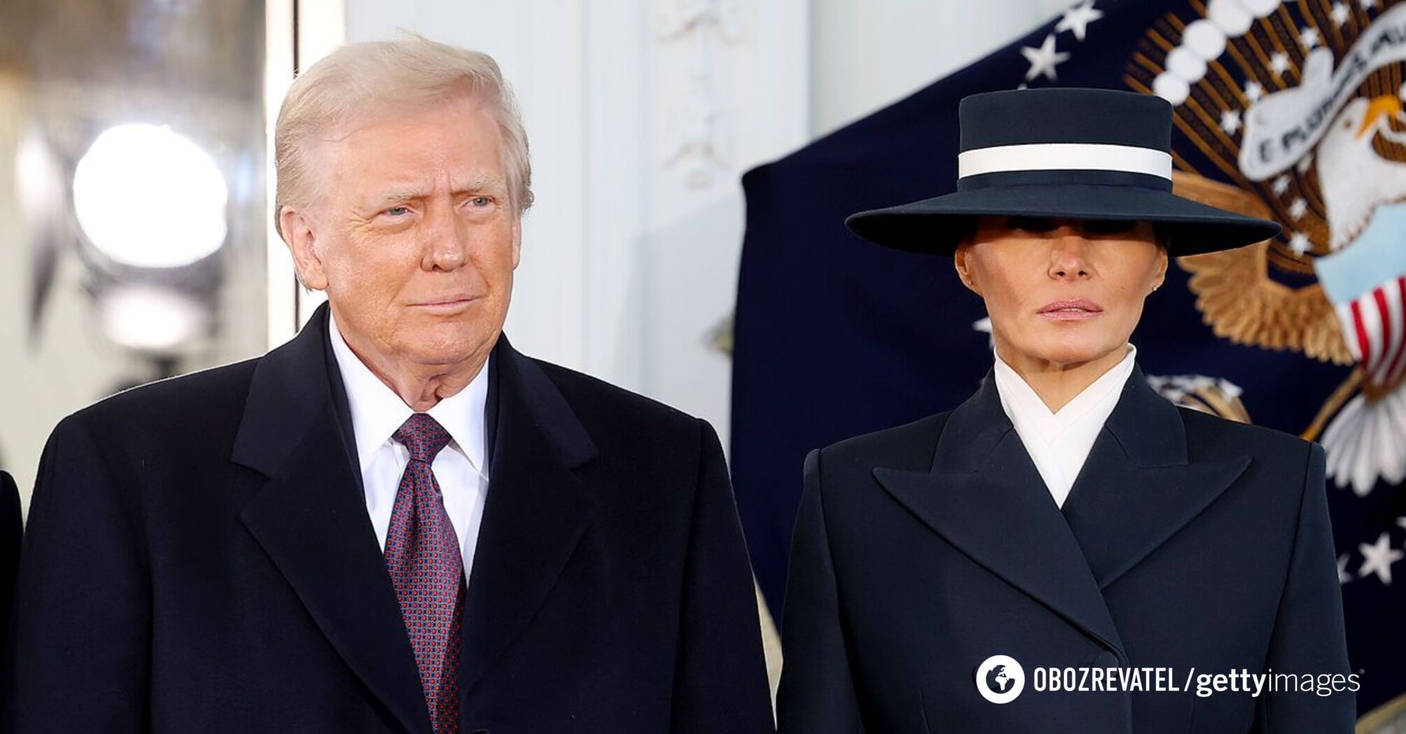 In the image of Klavdia Petrivna: Melania Trump's "mournful" outfit at her husband's inauguration caused a stir online