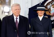 In the image of Klavdia Petrivna: Melania Trump's "mournful" outfit at her husband's inauguration caused a stir online