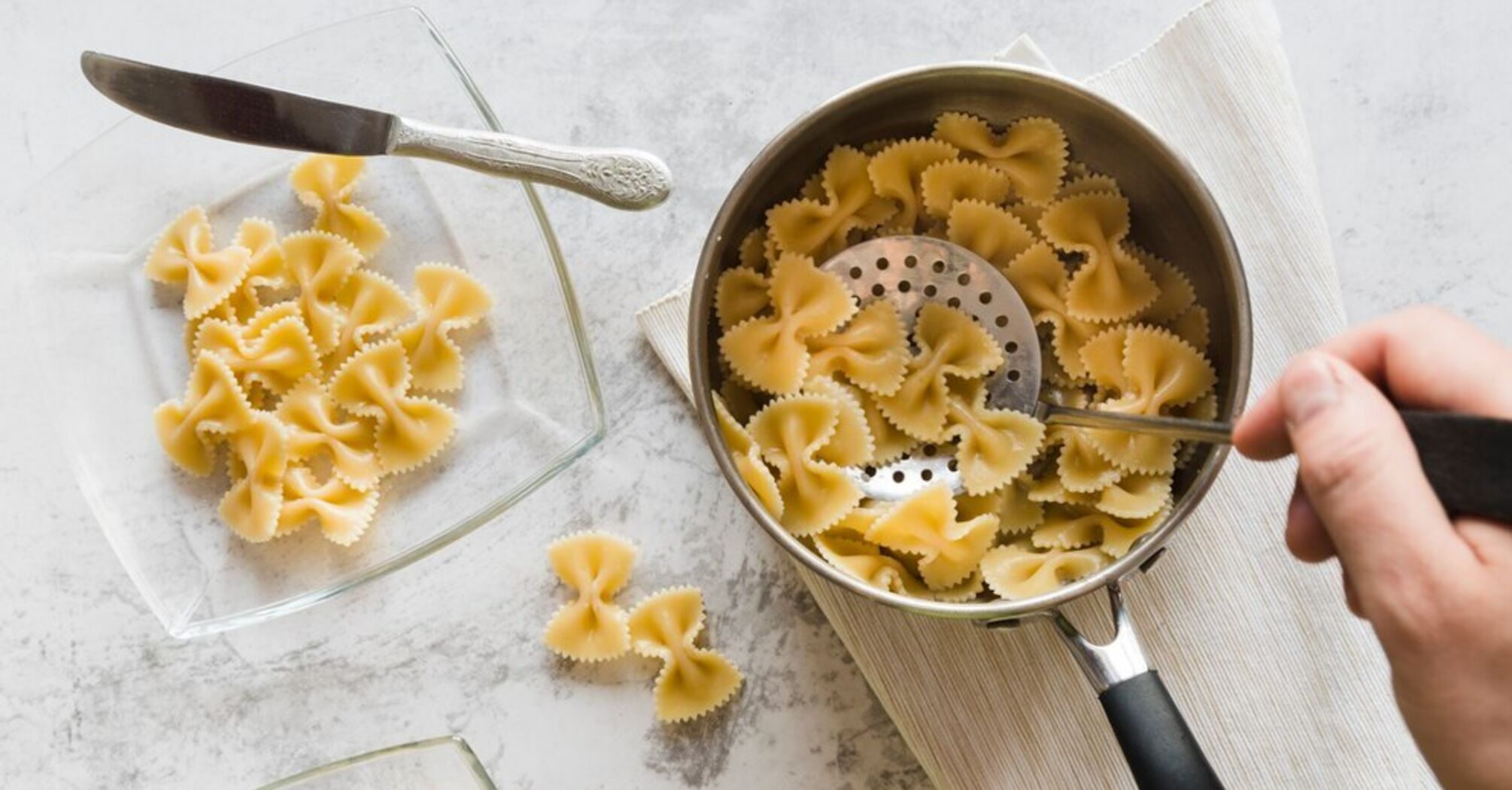 Never cook pasta like this: why it sticks together all the time