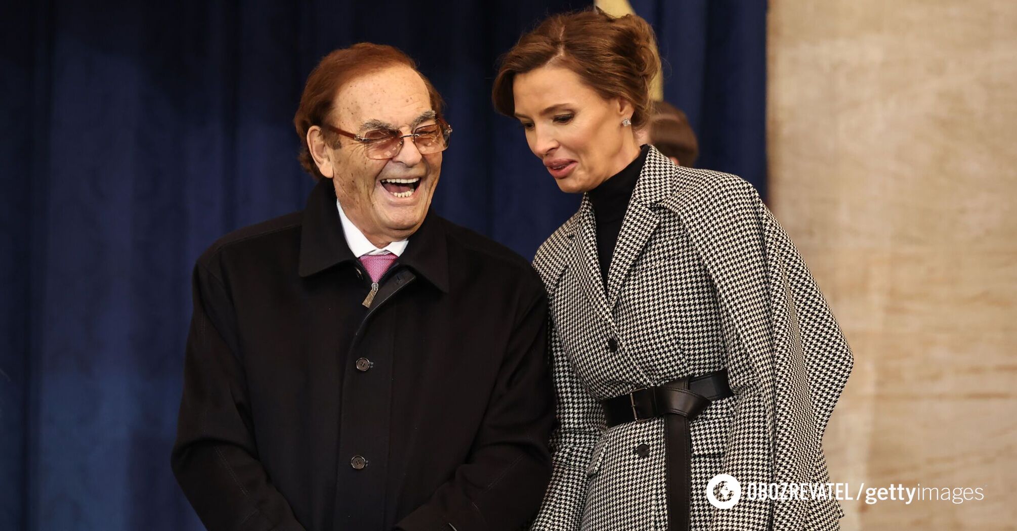 Former Miss Ukraine spotted at Trump inauguration with husband Phil ...