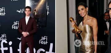 62-letnia Demi Moore podsyciła plotki o romansie z młodszym o 21 lat Andrew Garfieldem: w sieci pojawiło się nagranie flirtujących gwiazd