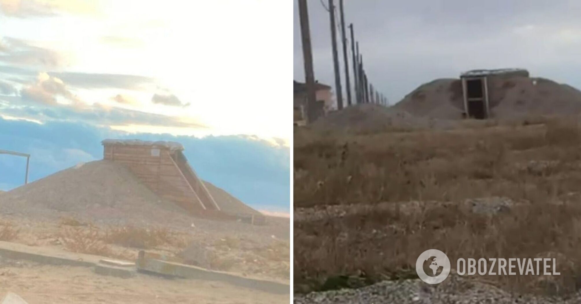 They are afraid of the Ukrainian landing: the occupiers are preparing fortifications, dugouts and trenches on the beaches in Crimea. Photo