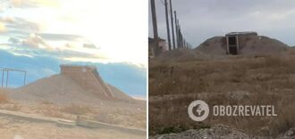 They are afraid of the Ukrainian landing: the occupiers are preparing fortifications, dugouts and trenches on the beaches in Crimea. Photo