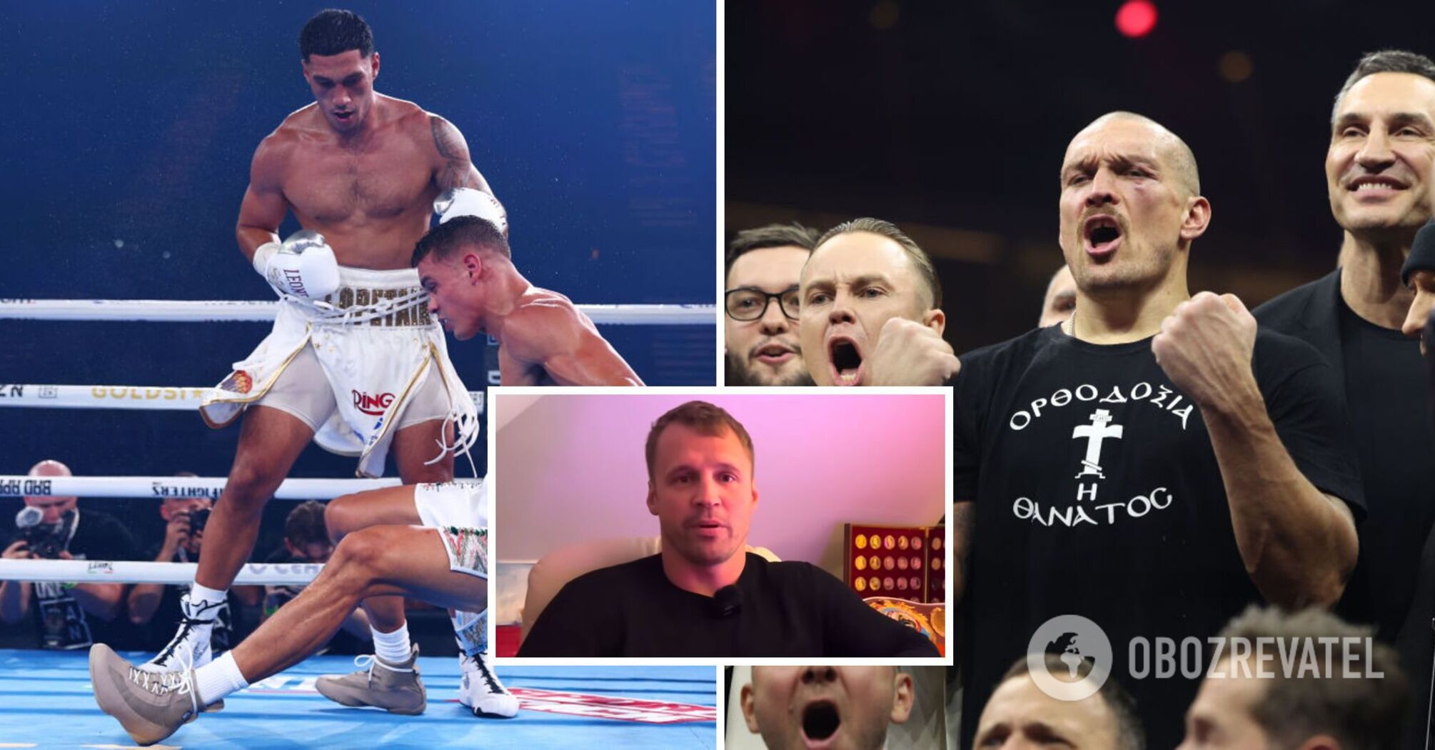 The boxer who will 'tear and completely destroy' Usyk is  named