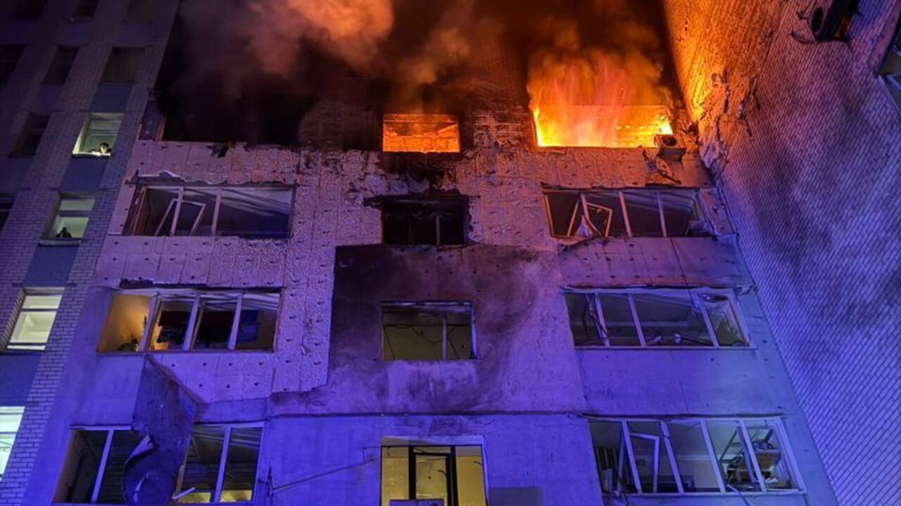 "Rescue operations continued all night": Zelenskyy reacts to Russian attack on Kyiv region and appeals to the West. Video