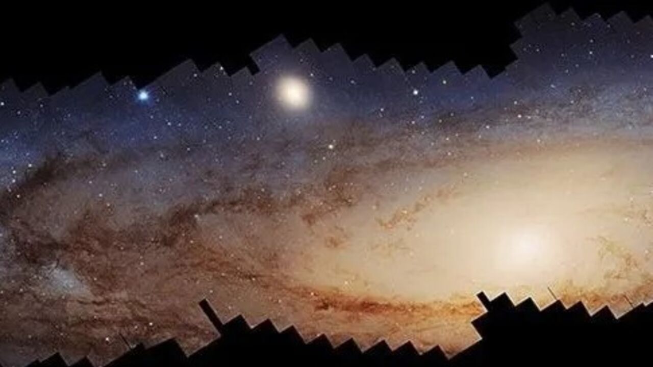 Zaprezentowano najbardziej kompletny obraz galaktyki Andromedy: astronomowie pracowali nad nim przez 10 lat