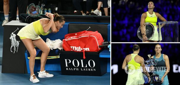 Światowy numer 1 i ulubienica Łukaszenki Aryna Sabalenka rozbija rakietę i wybucha płaczem po przegranym finale Australian Open. Wideo