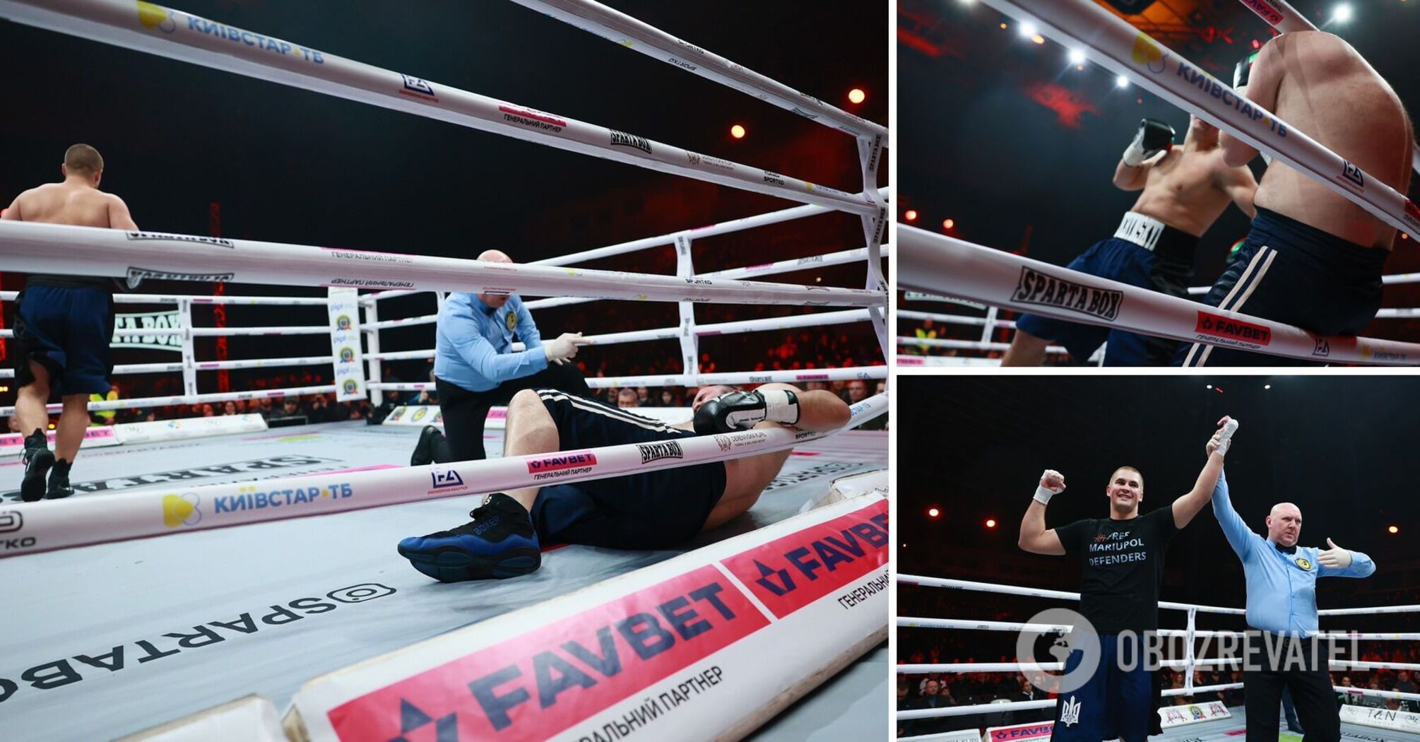 The famous Ukrainian super heavyweight champion won by knockout in the 1st round. Video