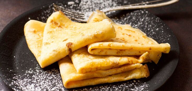 Thin and tasty pancakes on rice flour for Butter Week 2025: the easiest recipe