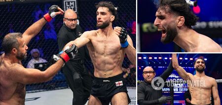 Niepokonany zawodnik MMA łamie rękę przeciwnika na pół kopnięciem. Wideo