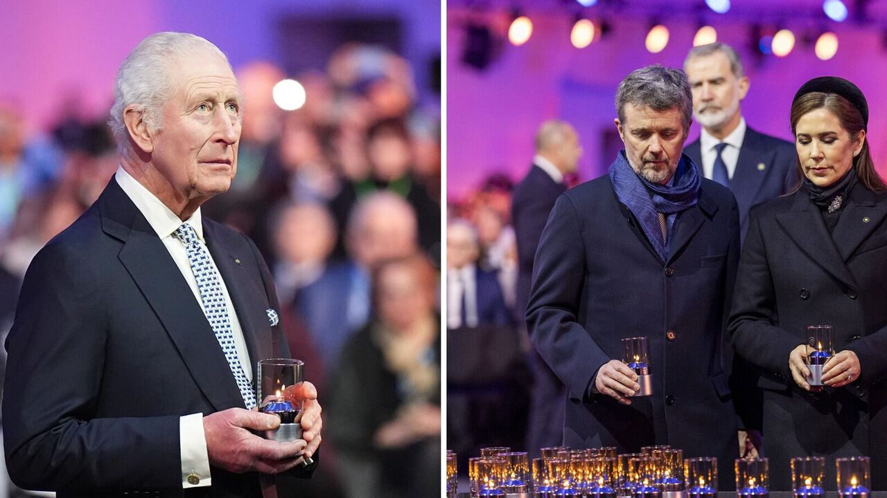 European royal families gathered in Poland to commemorate the victims of the Holocaust. Photo