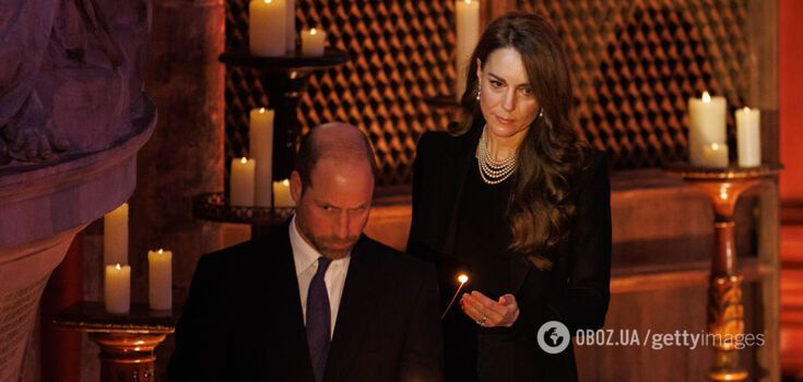 Kate Middleton in remission appeared in public in the company of Prince William. Photo
