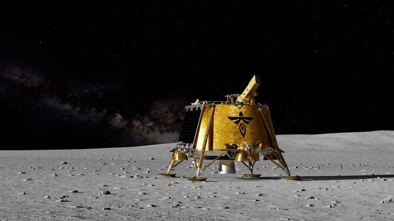 Blue Ghost lunar lander takes its first photos of the Moon