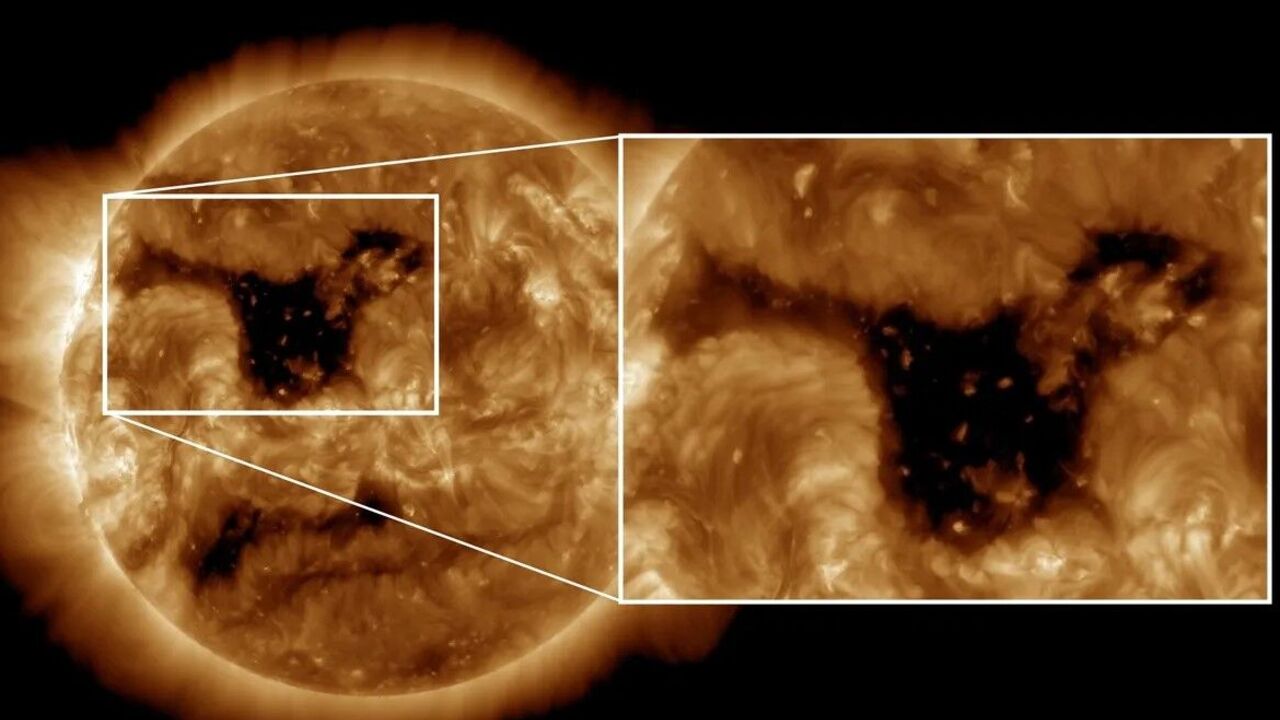 A giant coronal hole has formed on the Sun: the whole Earth will feel its impact