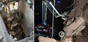 Rosjanie zaatakowali Sumy "shahedami": budynek mieszkalny został trafiony, są zabici i ranni. Zdjęcia i wideo