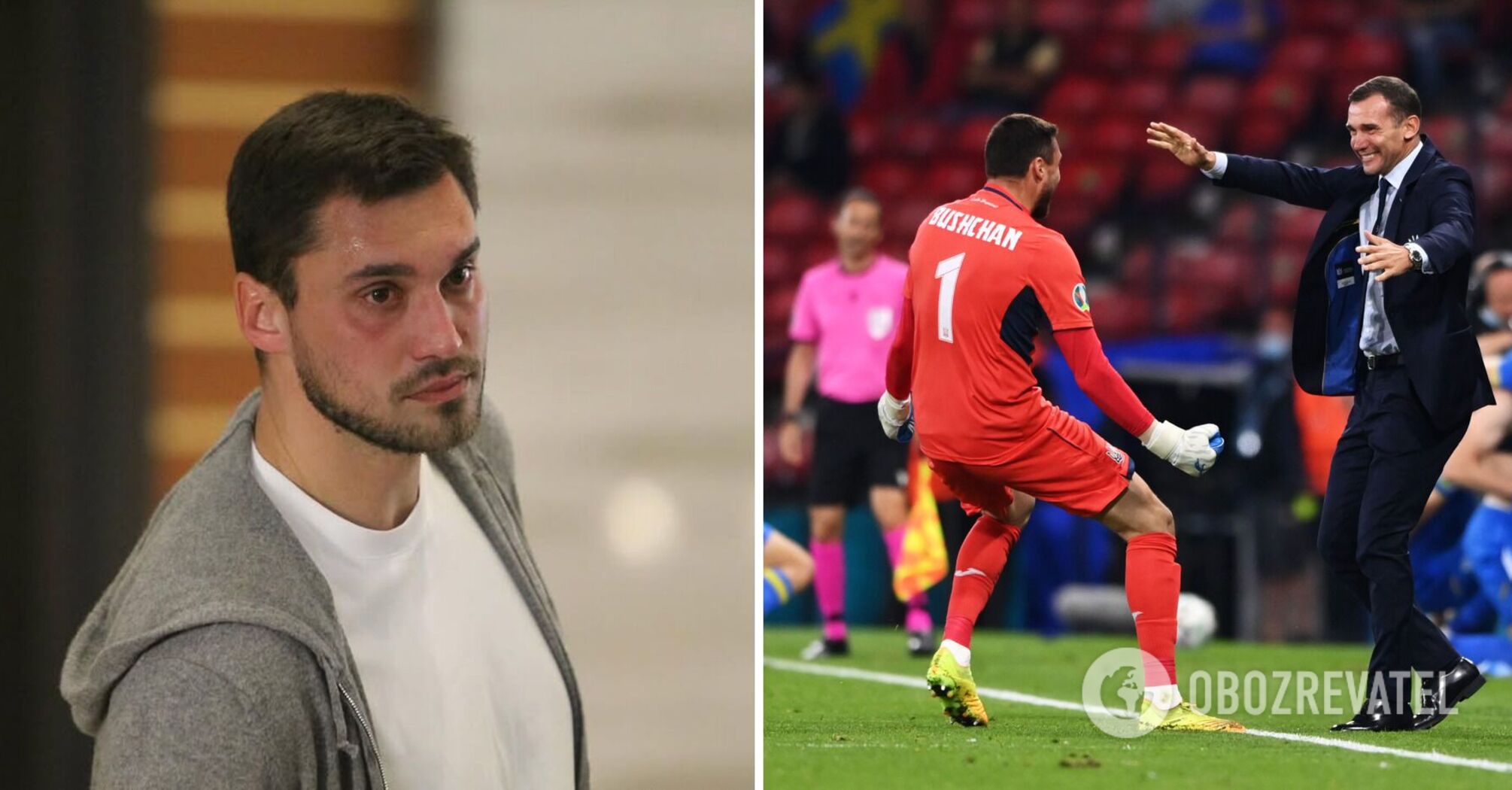 "My heart is breaking": Ukraine's goalkeeper could not hold back tears before leaving Dynamo. Video