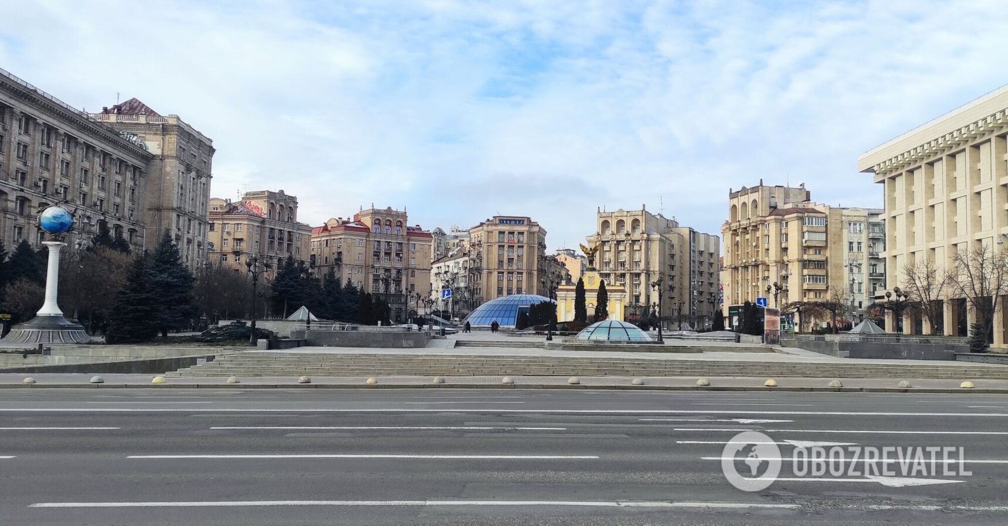 The network showed how people used to take photos in the center of Kyiv in the 1980s. Photo