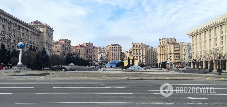 The network showed how people used to take photos in the center of Kyiv in the 1980s. Photo