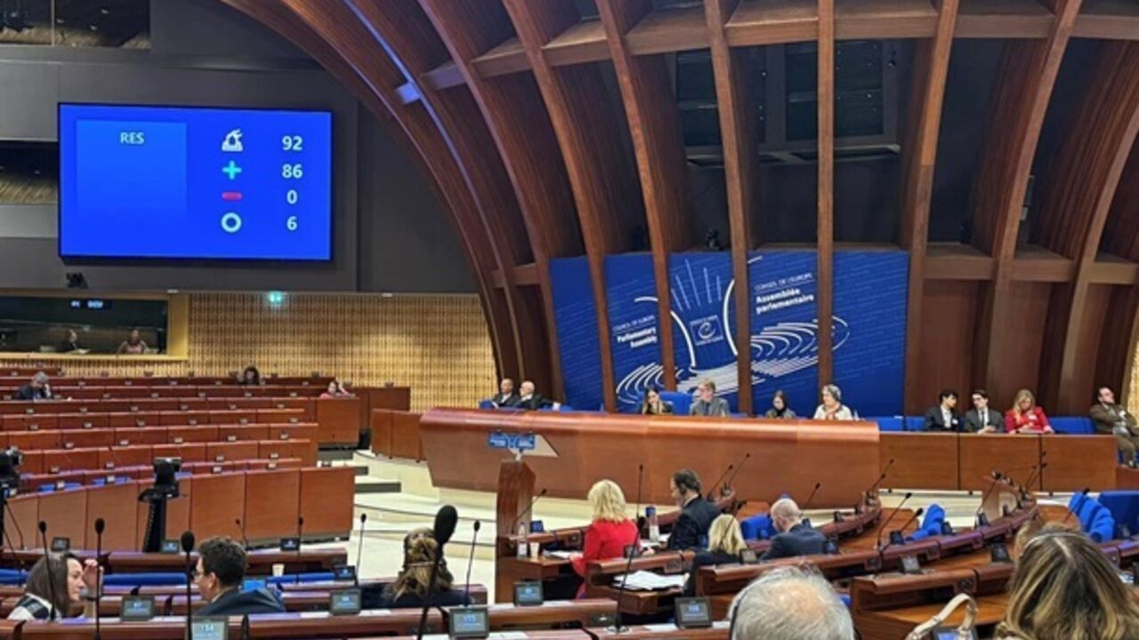 Following the Ukrainian delegation’s protest, PACE agreed to adopt an amendment regarding Putin but excluded the word "terrorist"