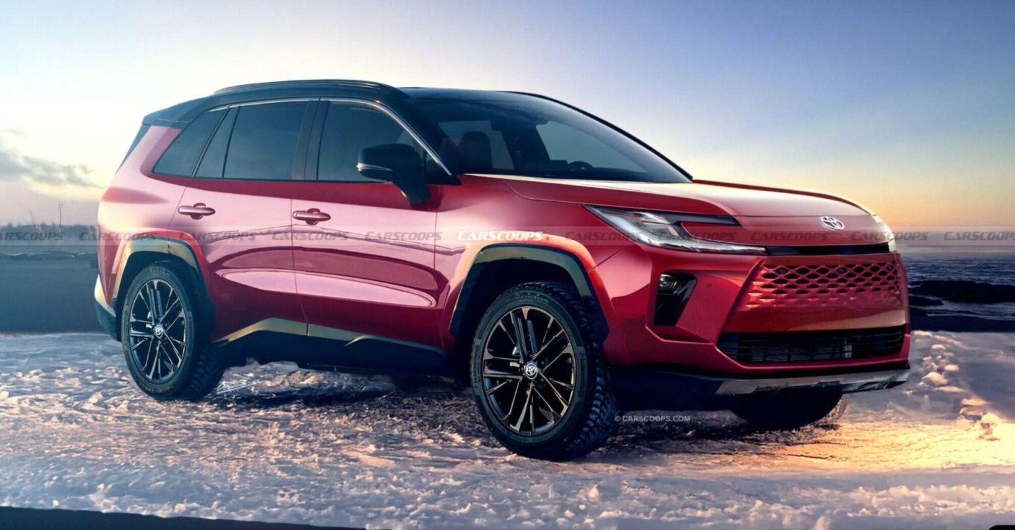 The new 6th generation Toyota RAV4 will be much more modern - photo of ...