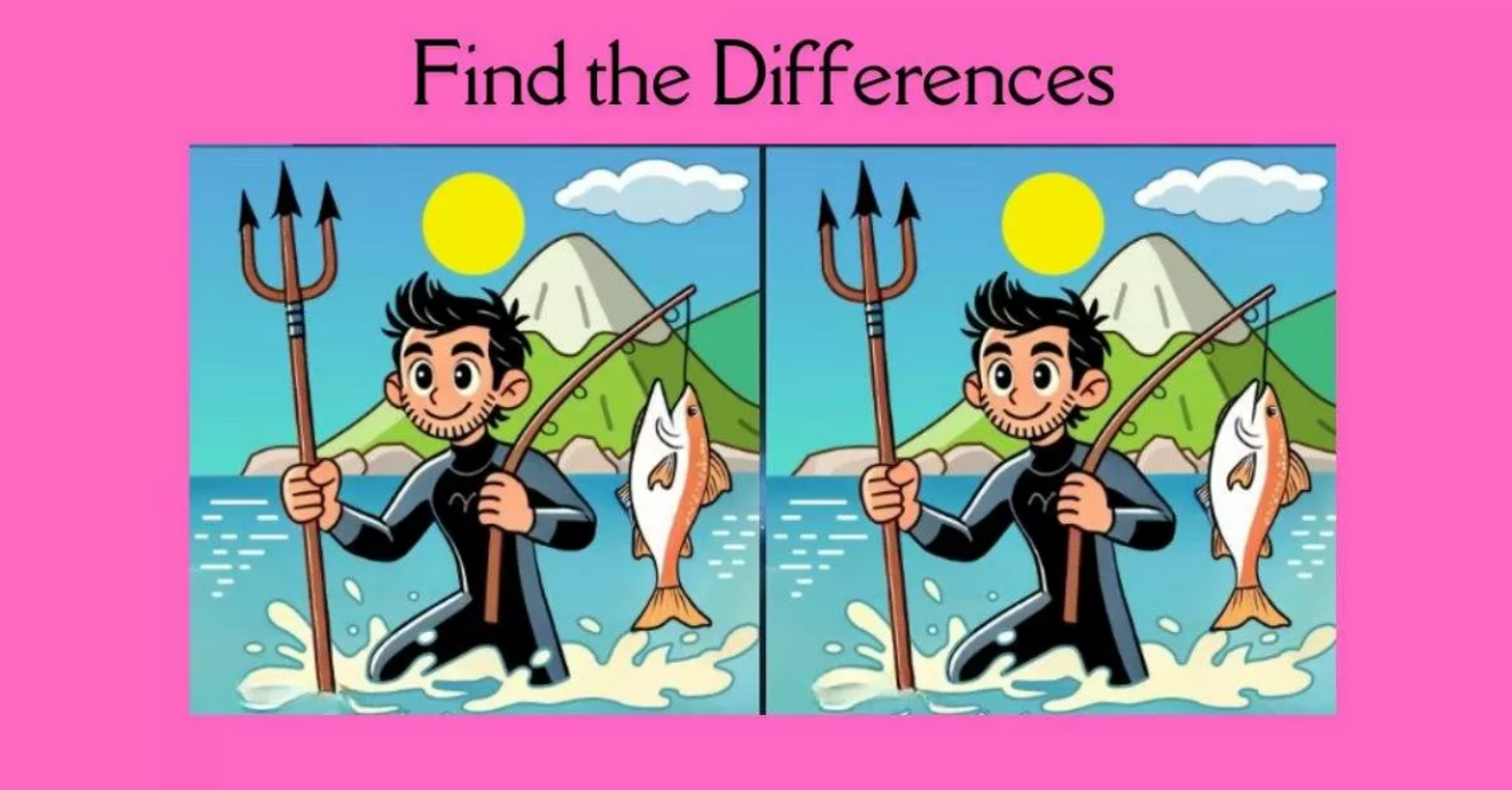 Spot the differences: a puzzle to test your mind's eye