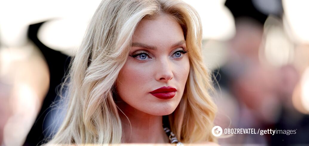 How to make short jeans stylish: an effective trick from Elsa Hosk