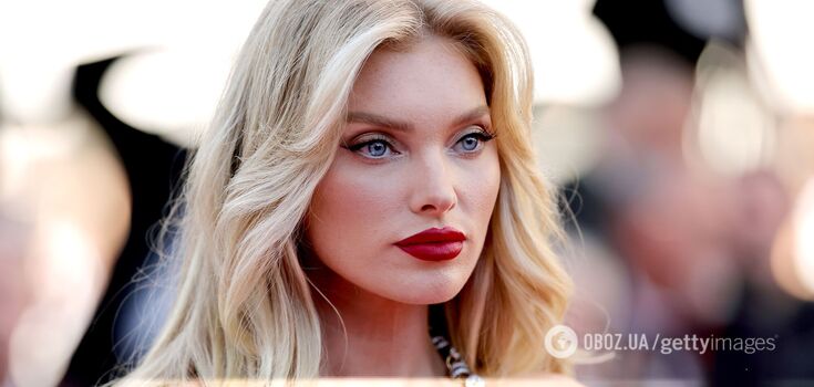How to make short jeans stylish: an effective trick from Elsa Hosk