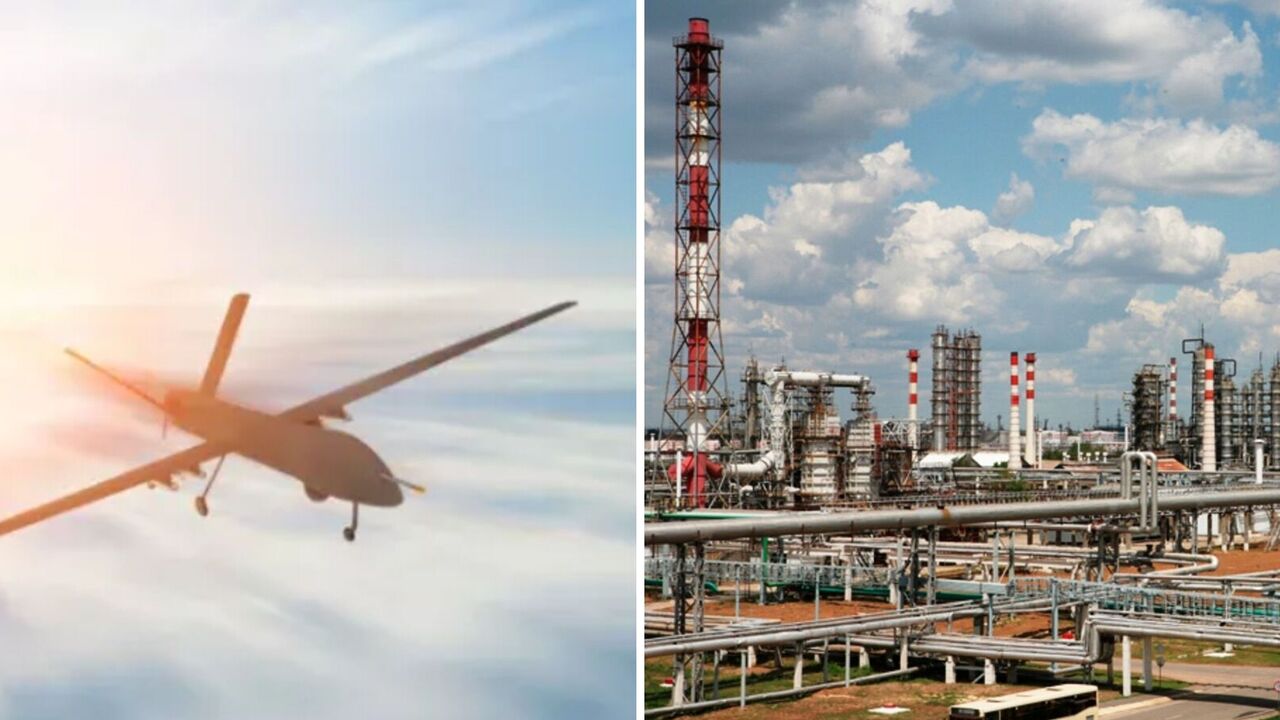 Drones attacked an oil refinery in the Volgograd region: a fire broke out. Video