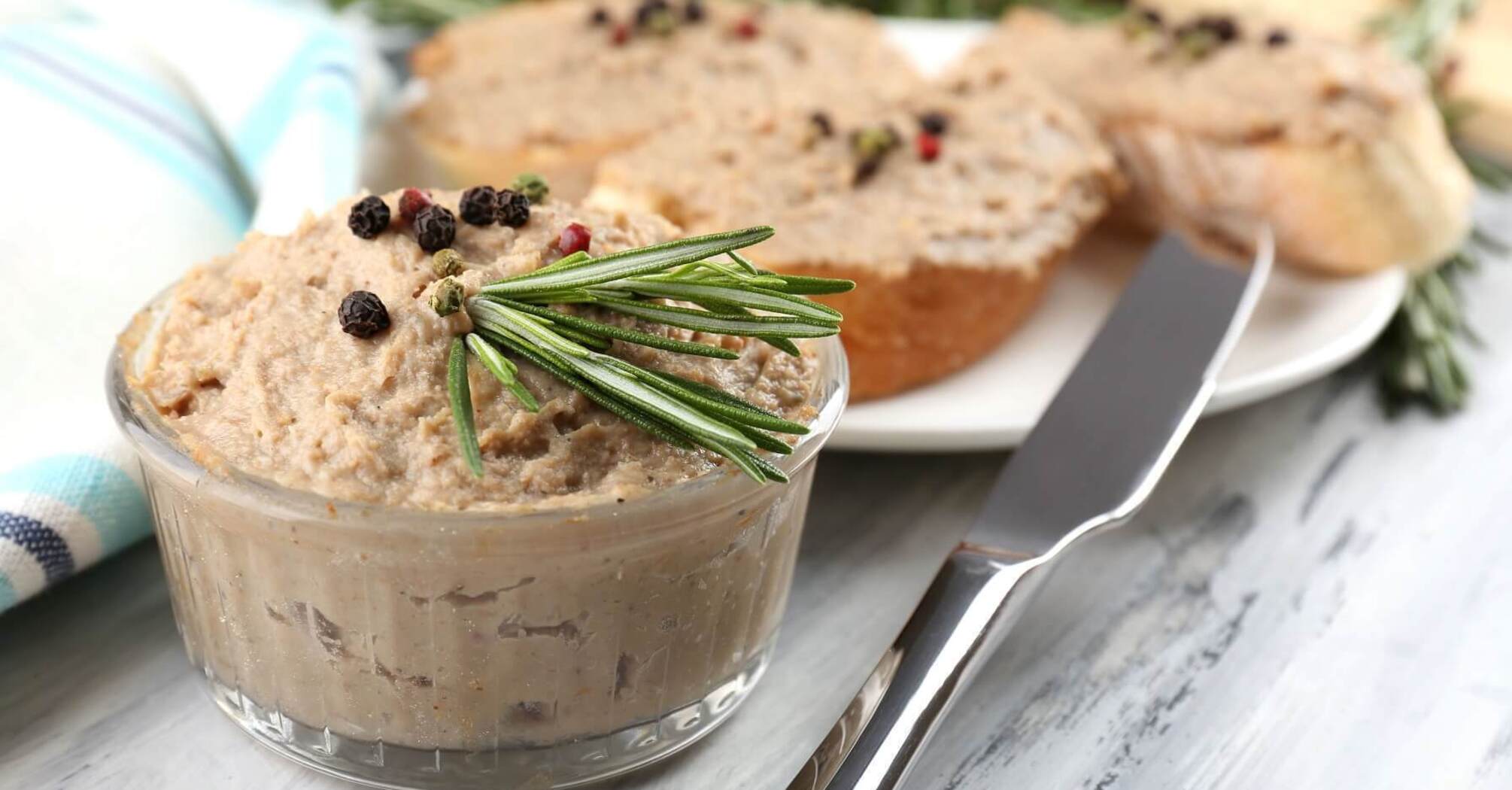 The simplest baked liver pate