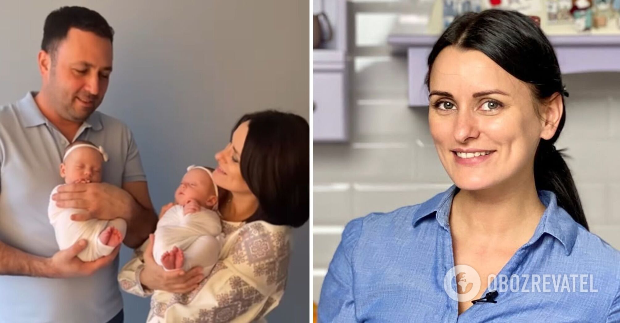 "It was scary": Liza Hlinska told about the difficulties she faced during pregnancy and why she almost lost her twin daughters