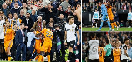 Skandal dnia. Słynny zawodnik Realu Madryt uderzył bramkarza i został odesłany. Został usunięty z boiska siłą. Wideo