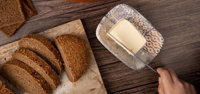 The cost of butter is falling in the world