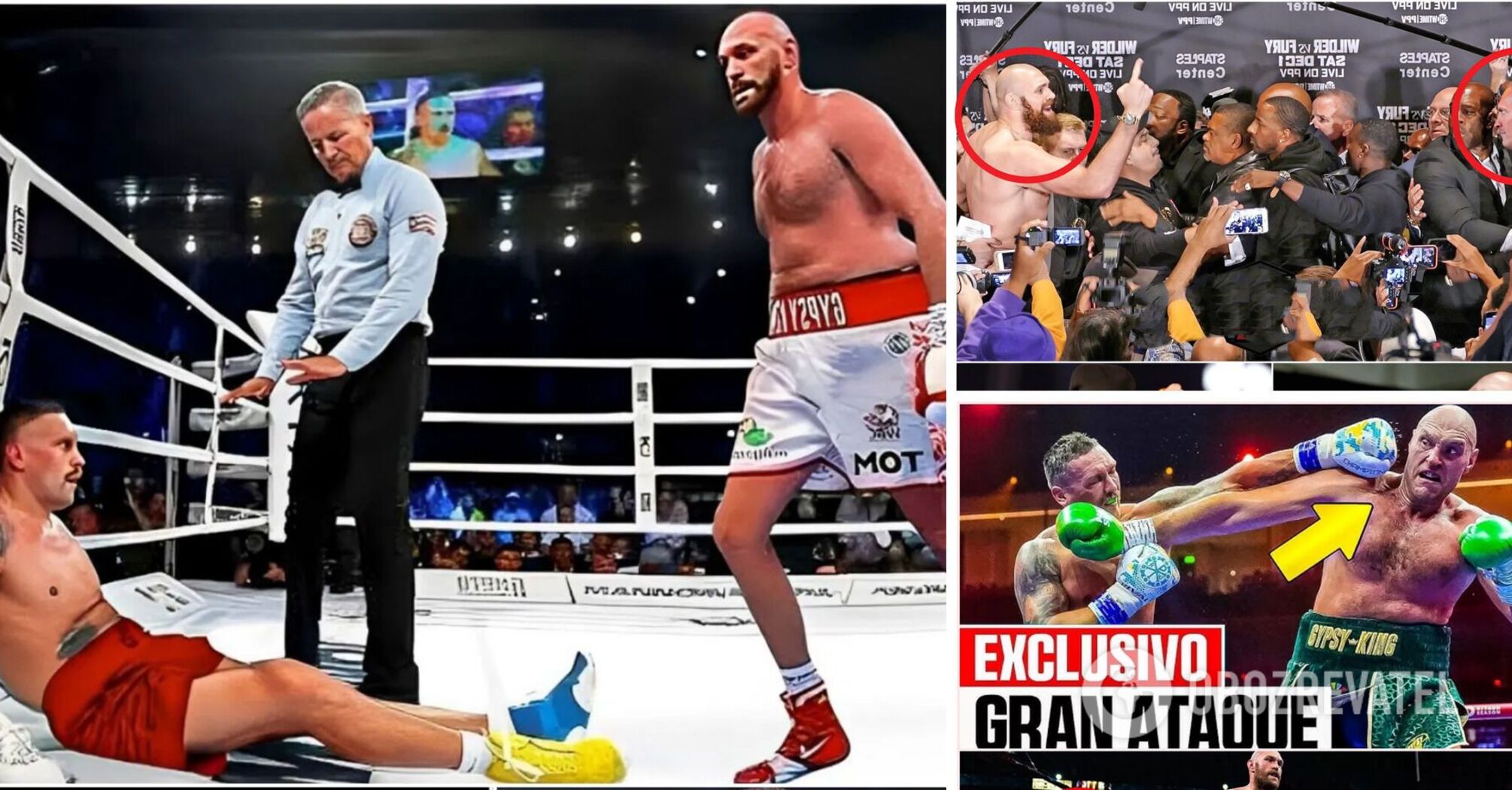 'Usyk lost to Tyson Fury by knockout and lost his championship belts'. The news of the Ukrainian's sensational defeat appeared on social media. What's going on